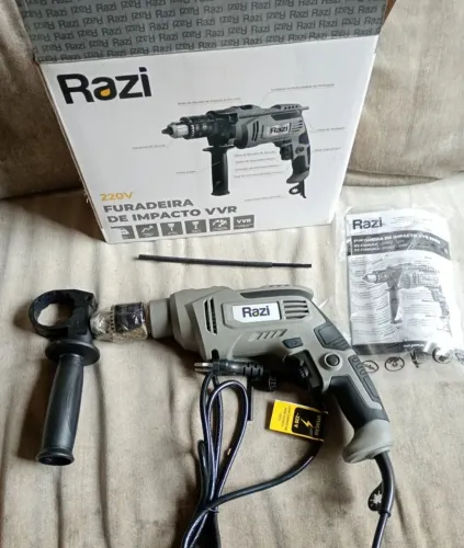 Furadeira razi potente e de qualidade