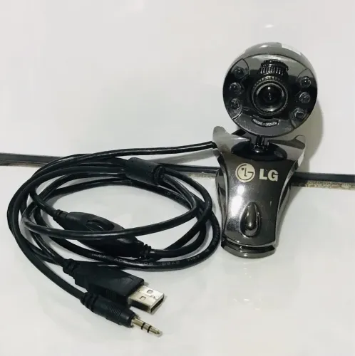 Webcam LG-vga, cabo usb- funcionando!