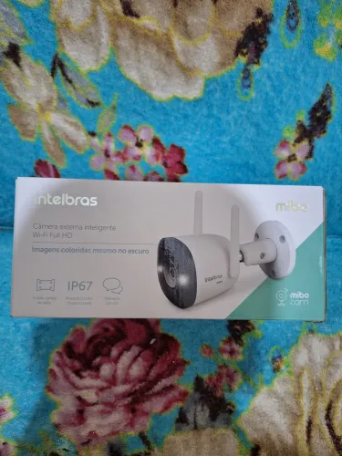 Câmera Externa Inteligente Wi-Fi Full HD Intelbras Mibo