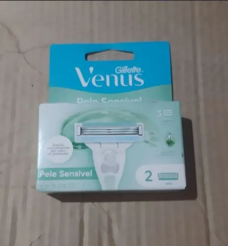 Carga de Aparelho para Depilar Gillette Vênus Pele Sensível 2 Unidades