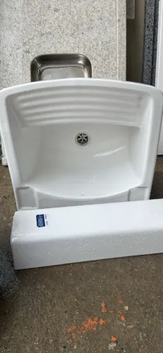 SALDÃO!! tanque Deca TQ3 Novo! com coluna e válvula de inox