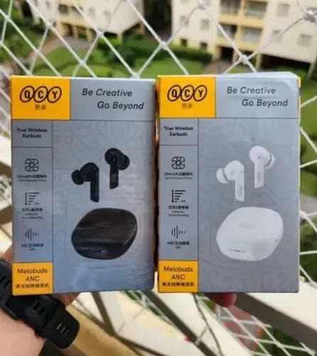 Fone de ouvido Bluetooth QCY HT05 com ANC - Novo e Original 