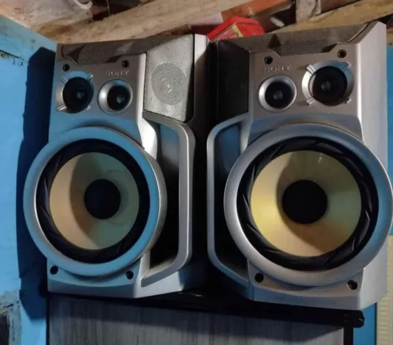 PAR CAIXAS ACÚSTICAS SONY GRX700 | 340W :)