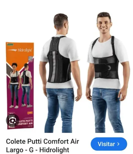 Colete Putti Comfort Air usado