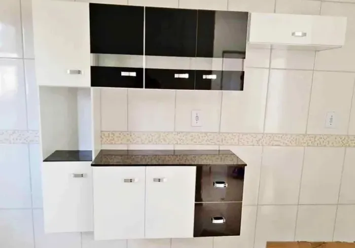 Armário de Cozinha Suspensa Nova Branco
