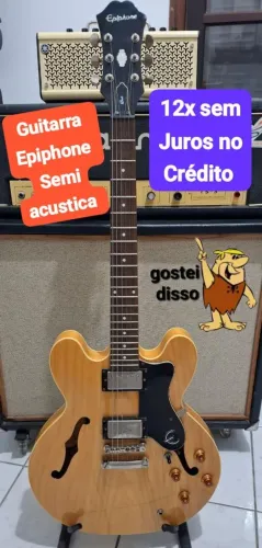 Guitarra Semi-acústica Epiphone es 335 Indonésia com Case Grátis!!!