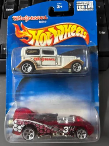hot wheels double pack ford model t + rocket - exclusivo walgreens usa - 1/64