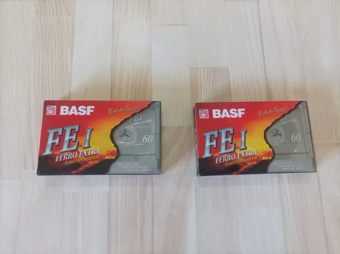 Fitas Cassete BASF FE I 60