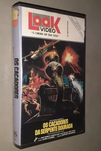 VHS Os Caçadores da Serpente Dourada