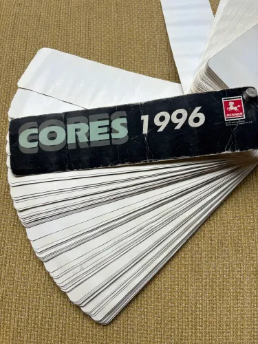 Catálogo de tintas automotivas 1996