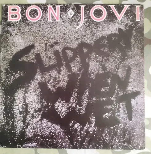 LP Vinil Bon Jovi Slippery When Wet P1986 EX