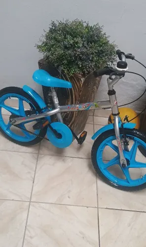Bicicleta infantil super nova linda 