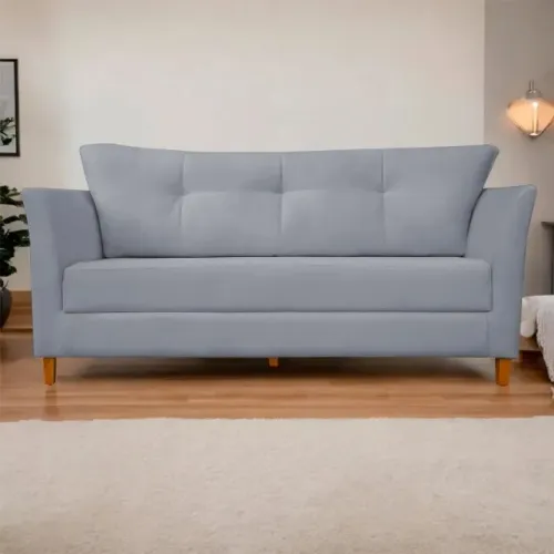 Sofá Isis Living 180cm 3 Lugares Veludo Novo