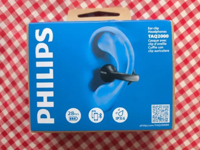 Fone De Ouvido Bluetooth Philips Taq2000bk Corrida Esportes