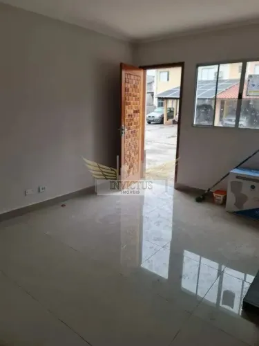 Sobrado em Condomínio Fechado com 2 Quartos para Comprar, 60m² - Jardim São João, Mauá/SP.