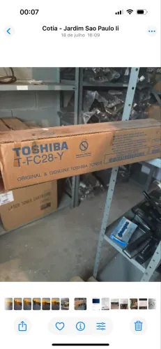 Toner Toshiba Original Yellow T-FC28-Y