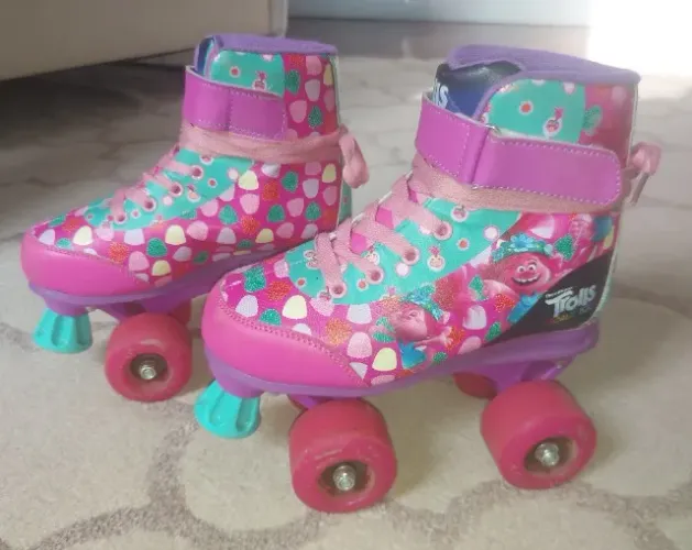 Patins infantil Trolls tamanho 31/32