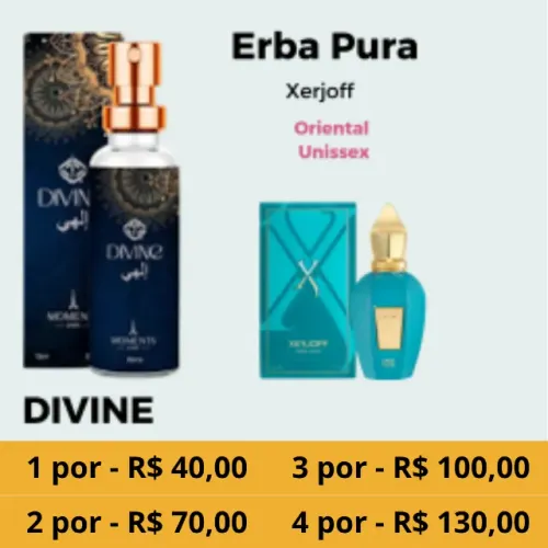 Perfume Unissex Divine Moments Paris