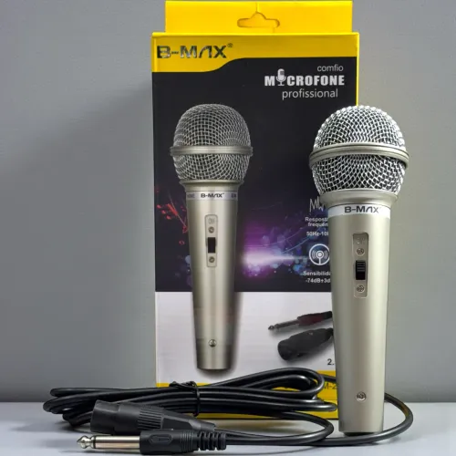 Microfone musical para Karaokê 