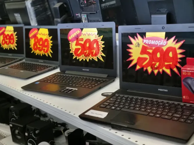 Notebook Apartir de R$ 599,00 | Garantia 3 meses | NF e Loja Física Eco Eletron | Consulte