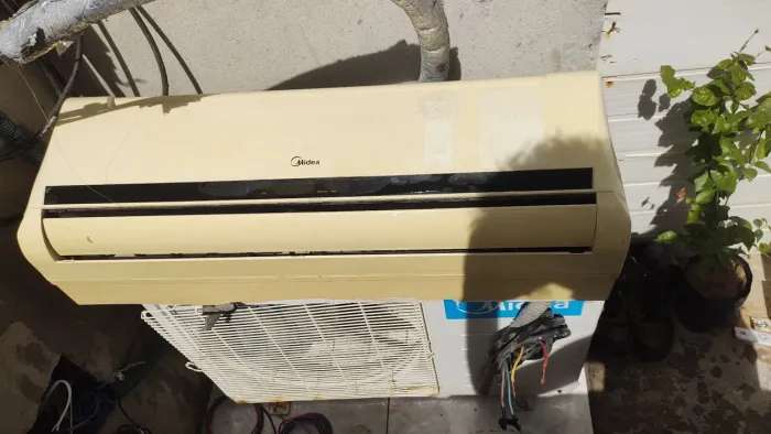 Ar condicionado Midea funcionando