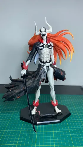 Vasto Lord Ichigo Bleach Estátua aprox 34cm