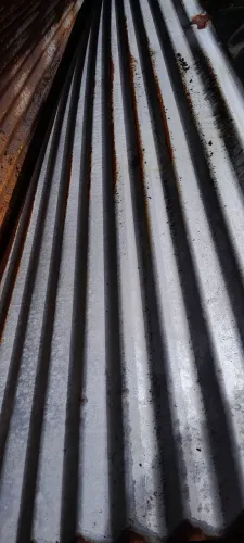 Telhas de zinco ondulada 