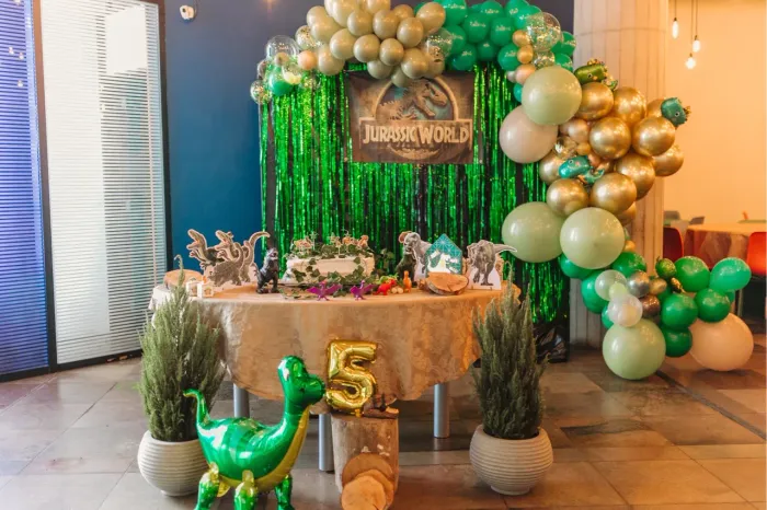 Decoração de festa - tema dinossauro 