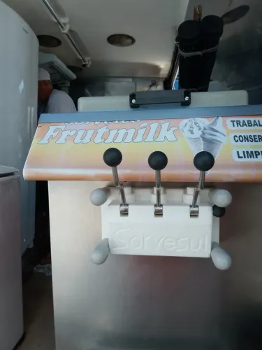 Maquina sorvete italianinha 2 sabores