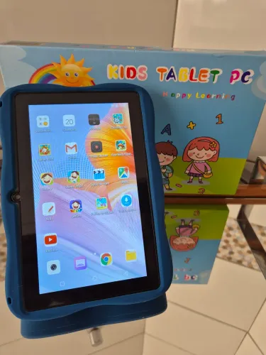 Tablet Kids Astronauta com Conteúdo Educativo:<br>Modelo Smart 2030/Amyio para Crianças