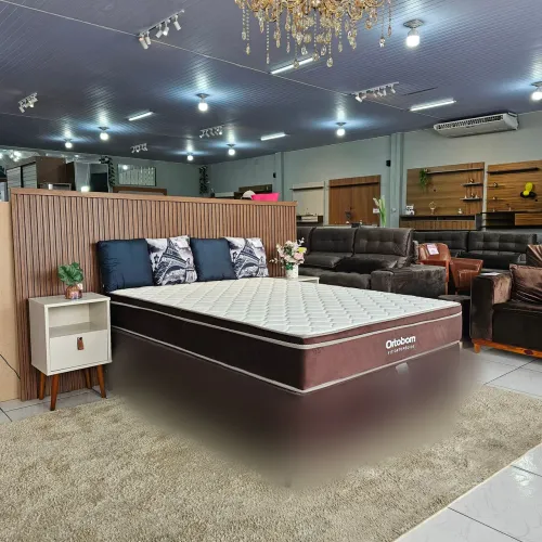 INSTA @TUDO_MOVEIS Colchão Ortobom Ortopédico / Casal Tamanho Padrão