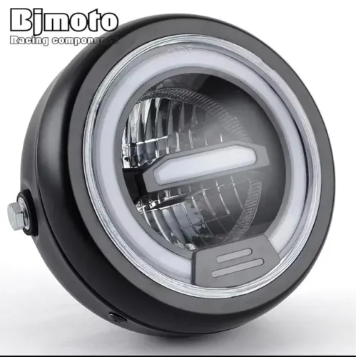 Farol Motocicleta 12V DC LED rally dyson Choppers Café racer