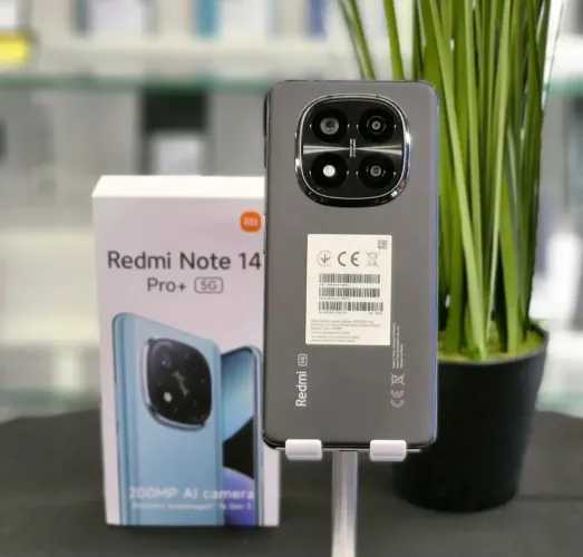 Redmi Note 14 Pro Plus 5G - Câmera 200MP AI 512/12Ram Preto - Lilás - Dourado