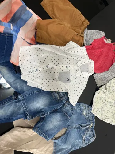 Lote de roupas infantis para menino 3-4 anos