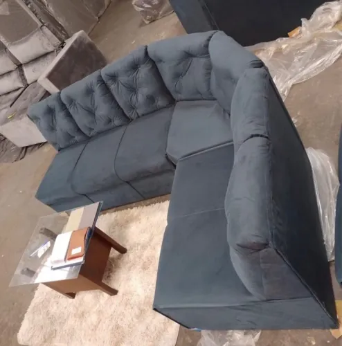 Sofá de canto sem braço