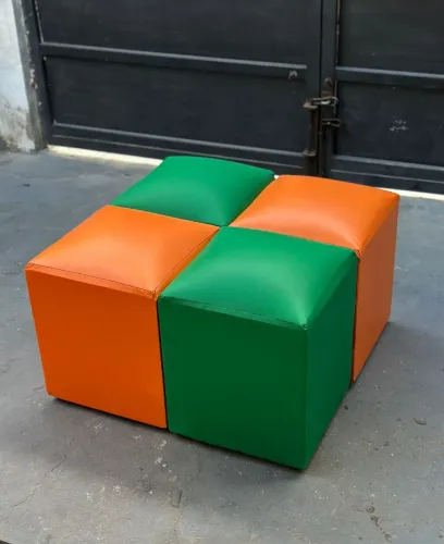 Puff Modular Colorido - Design Moderno e Conforto