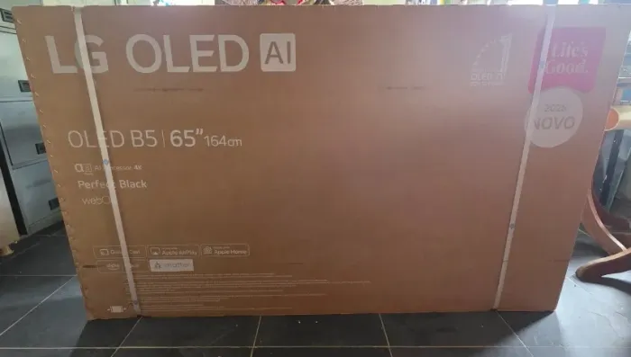 Smart TV LG OLED AI B5 4K de 65 polegadas 2025 - Lacrada + NF+ Garantia