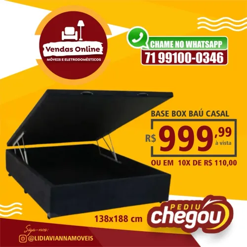 Base bau casal frete gratis entrego hoje R$ 999,99 a vista 