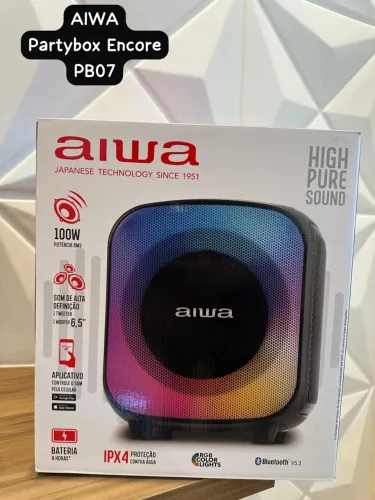 Caixa de Som AIWA Partybox Encore PB07