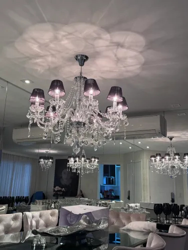 Lustre de Cristal para sala de jantar