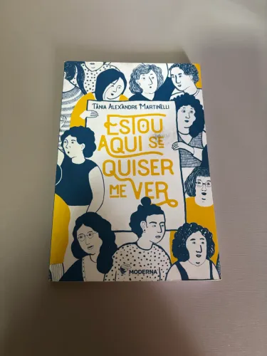 Livro - Estou aqui se quiser me ver 
