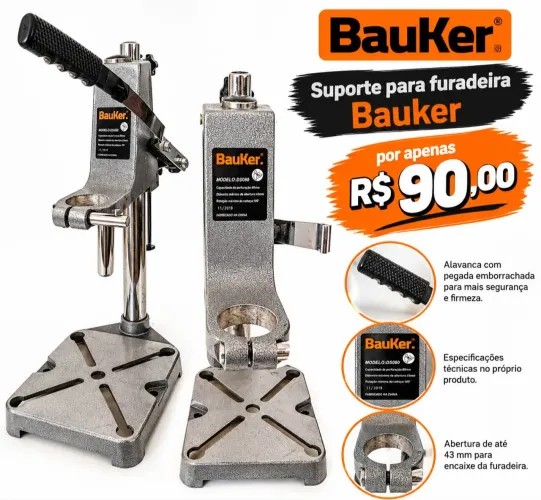 Suporte para parafusadeira Bauker