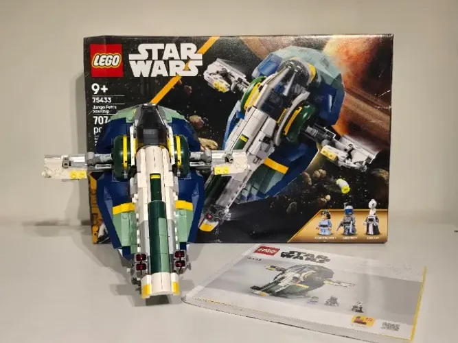 Lego Star Wars, Jango Fett's Starship, 75433, SEM MINIFIGURAS