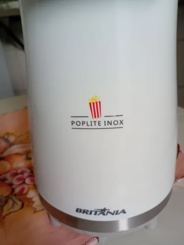 Pipoqueira Elétrica BRITÂNIA POPLITE INOX