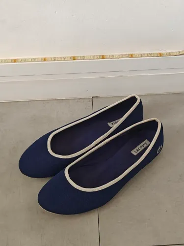 Sapatilha Lacoste azul 36, original 