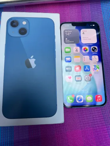 iPhone azul 128 g