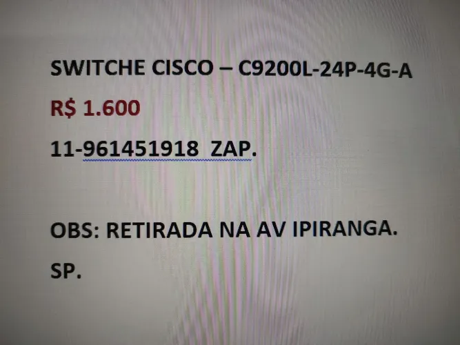 Switche Cisco C9200L
