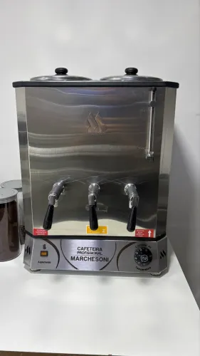 Cafeteira Marchesoni Profissional - 2 compartimentos de 4 litros cada