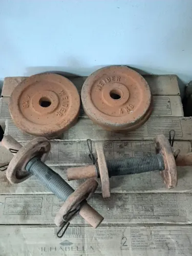 HALTERES 2 PARES COM 10KG