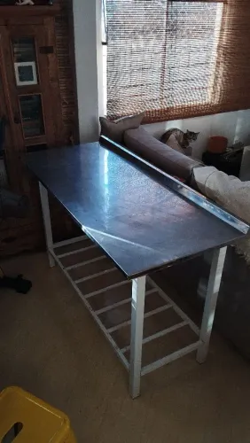 Bancada para cozinha industrial 
